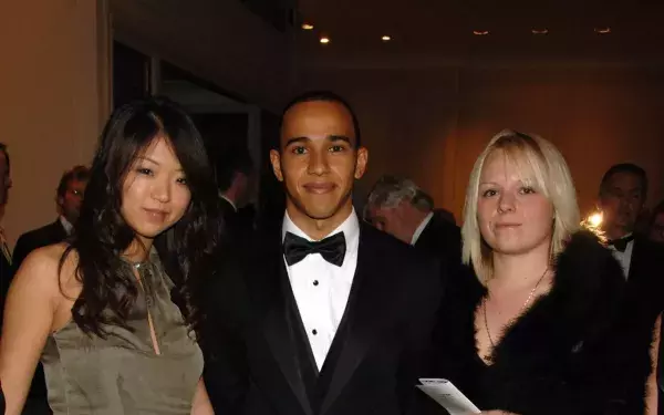 Lewis Hamilton's highschool sweetheart 