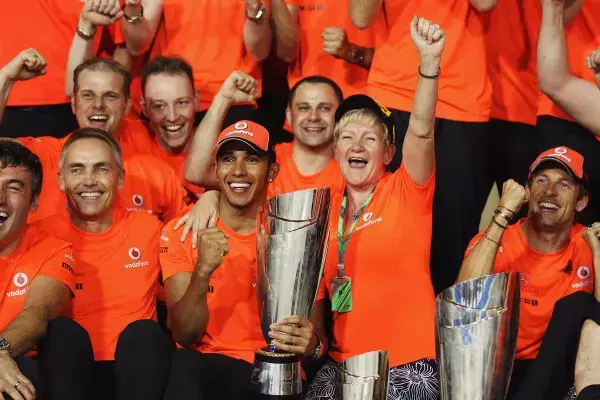 Lewis Hamilton's number one supporter