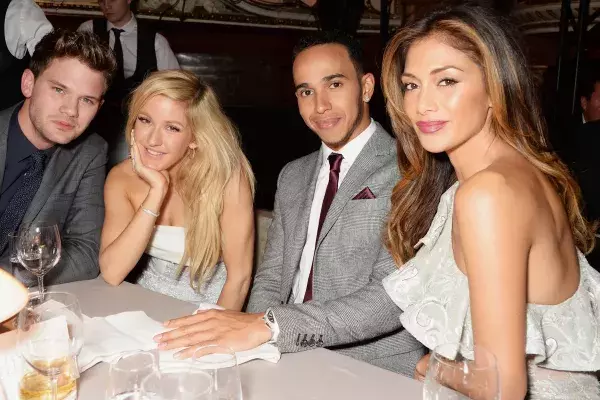 The pair broke up in 2015