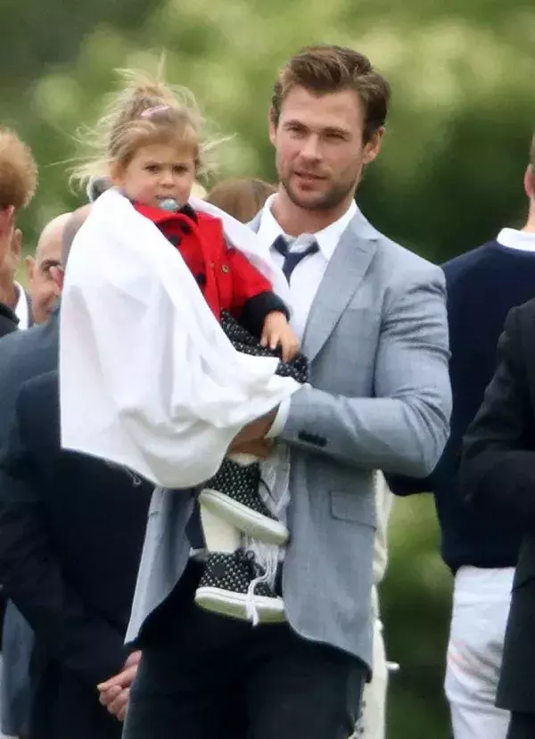 Chris Hemsworth and India Rose Hemsworth