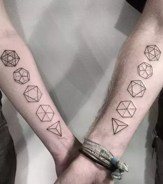 Virgo: You are very studious and have strong attention to detail. A perfect tattoo for you would consist of geometric shapes with texts or phrases.