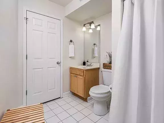 Attached bathroom