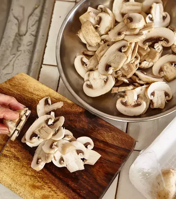 15: Mushrooms contain several vitamins and minerals that help reduce hair loss.