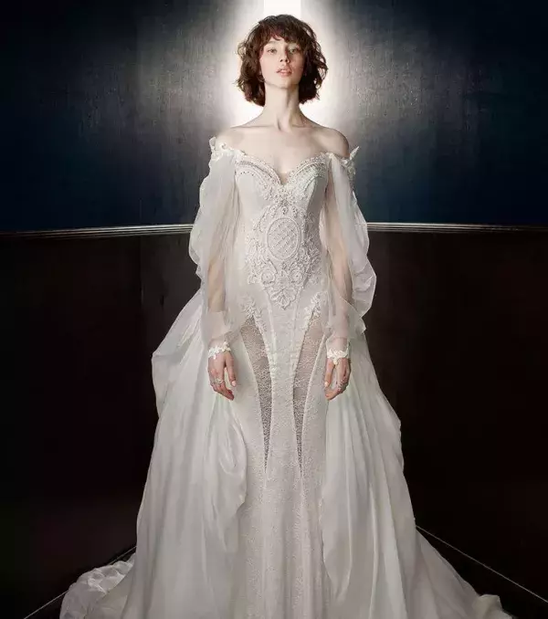 2018 wedding dress: dress with corset, Galia Lahav