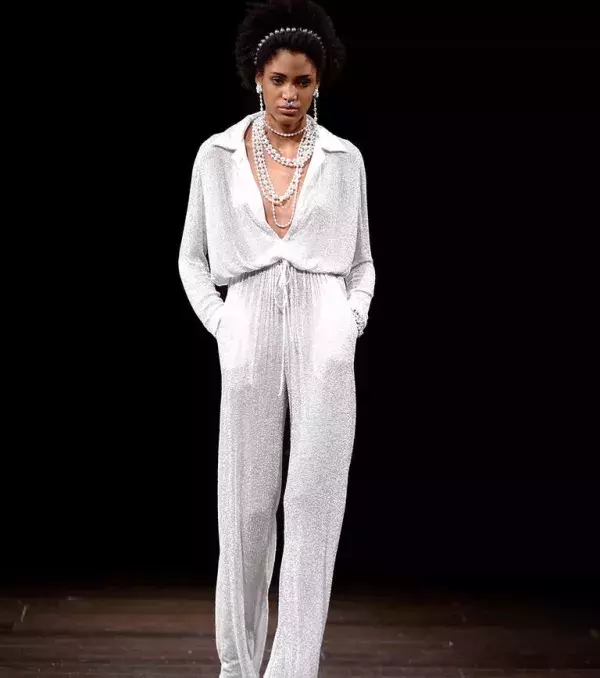 2018 wedding dress: jumpsuit, Naeem Khan