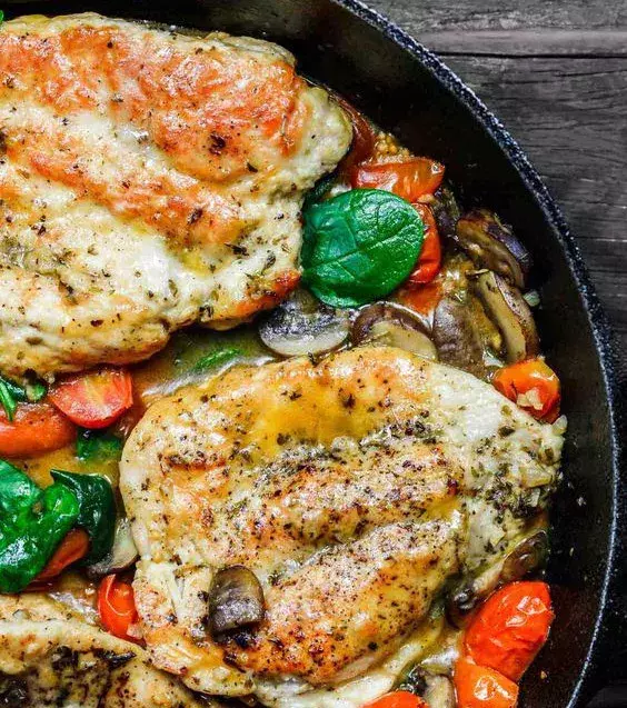 3: Chicken is a rich source of protein which helps with the production of keratin. This strengthens your hair.