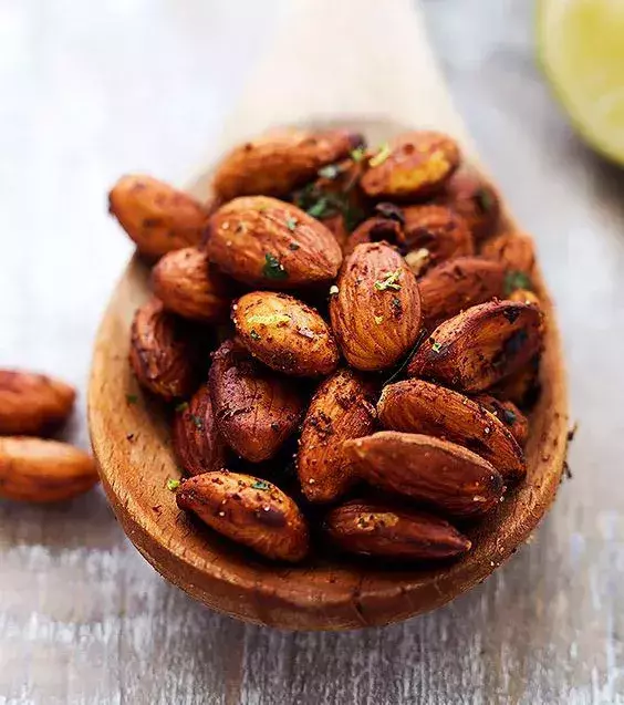 4: Almonds contains high amounts of vitamin E which promotes hair growth.