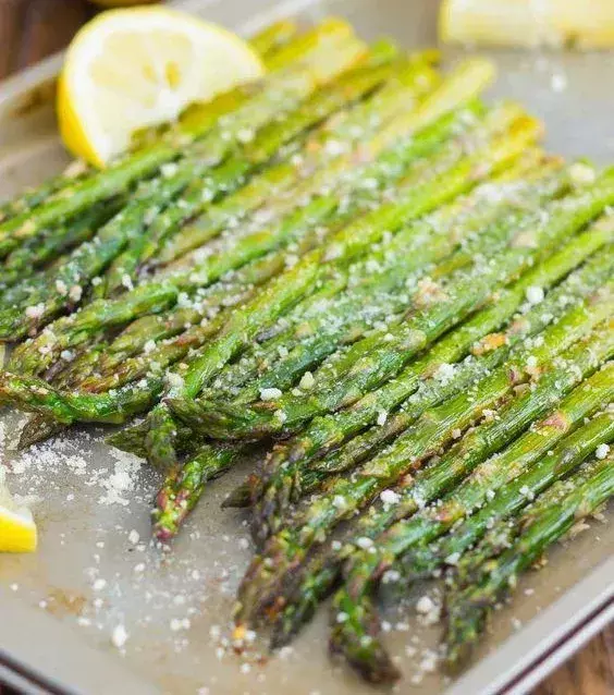 6: Asparagus contain high amounts of iron which helps boost hair growth.
