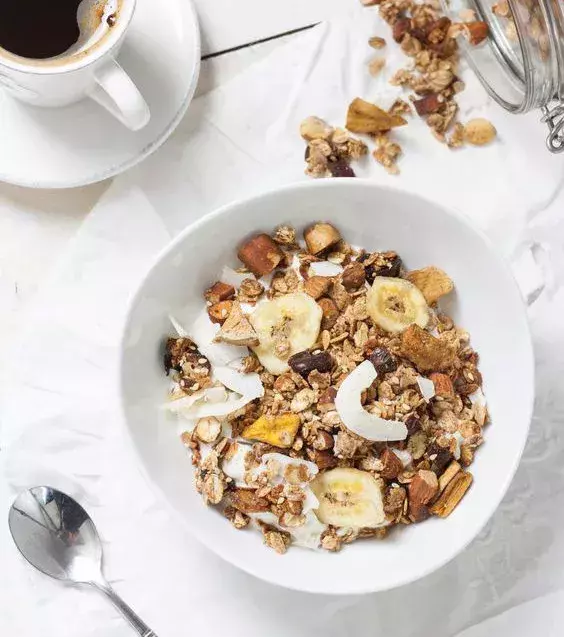 7: Muesli is a great healthy snack that contains many essential vitamins needed to nurture your locks.