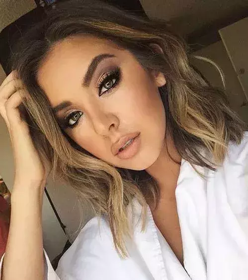 Add bold highlights to your short curly hairstyle. It's a TREND to go light in the summer but you can start earlier if you want.