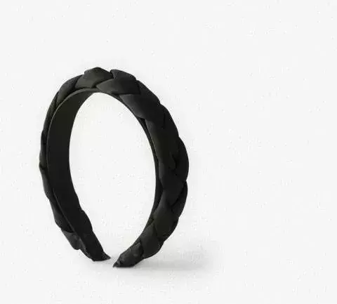 A braided headband from Zara