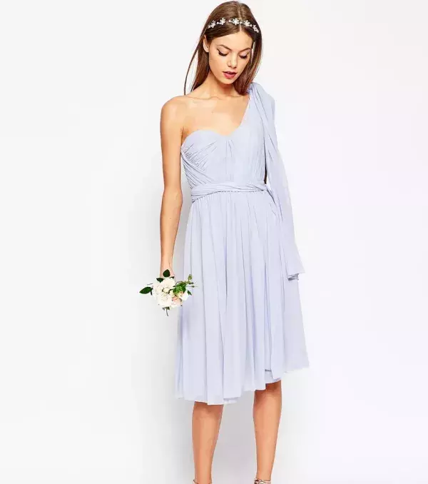 Bridesmaid dress: Asos, £81