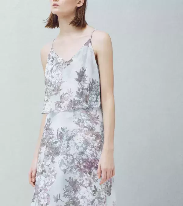 Bridesmaid dress: Mango - £71