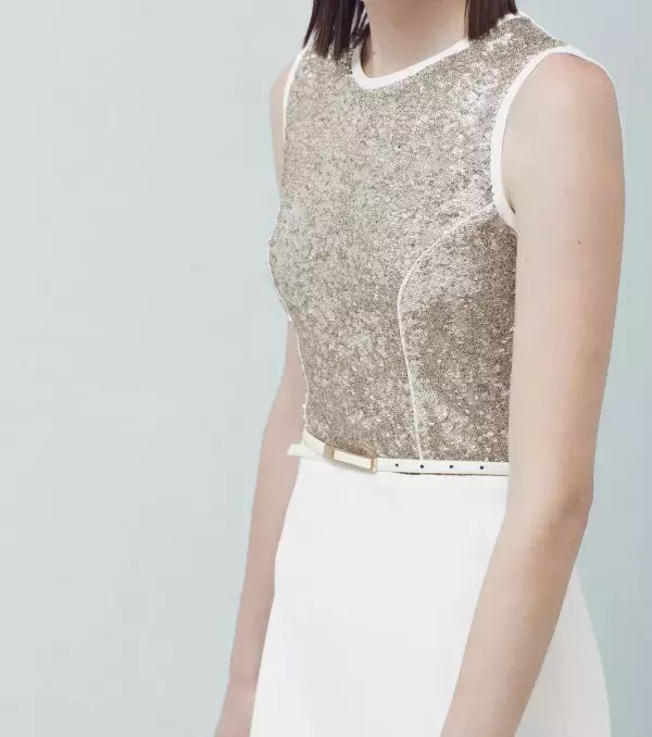 Bridesmaid dress: Mango, £80