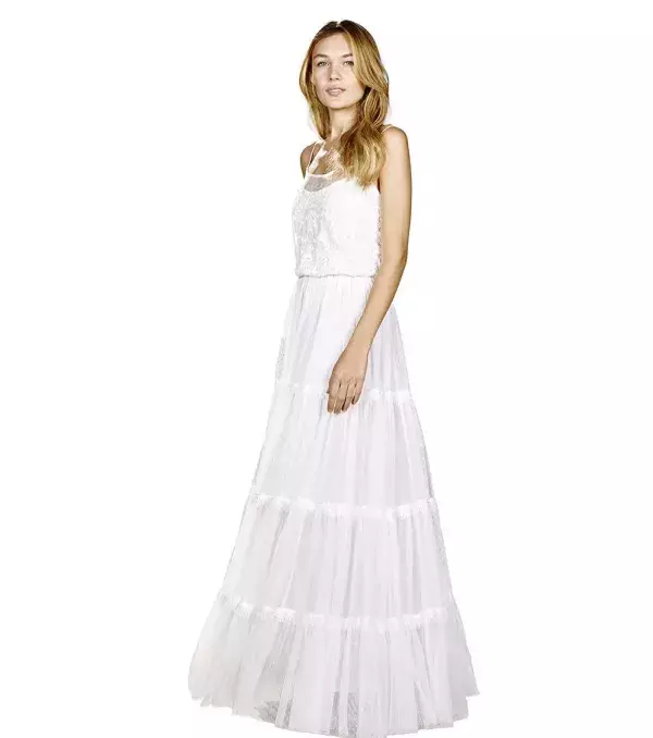 Bridesmaid dress: Naf-Naf, £115