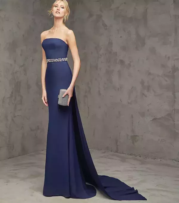 Bridesmaid dress: Pronovias - Fabiola, price on request