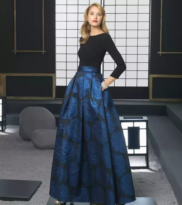 Bridesmaid dress: Rosa Clara, NT137, price on request