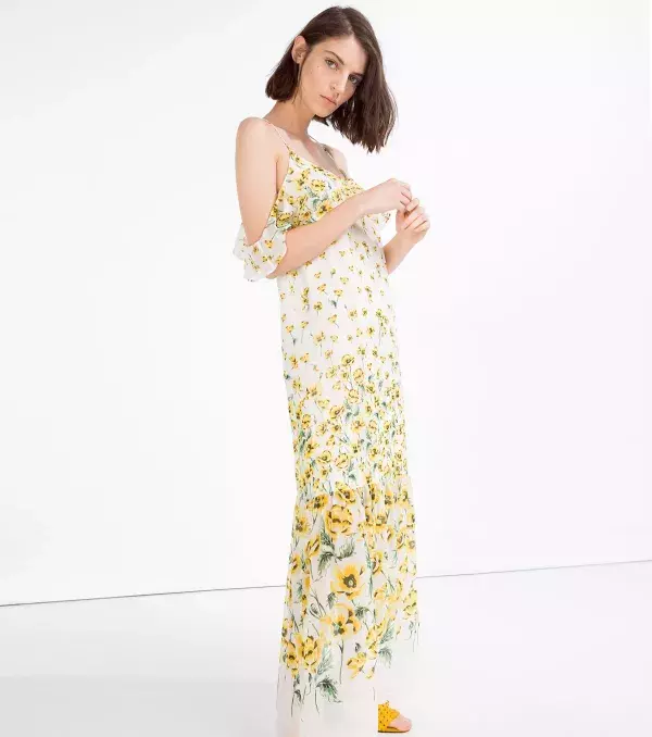 Bridesmaid dress: Zara, £53