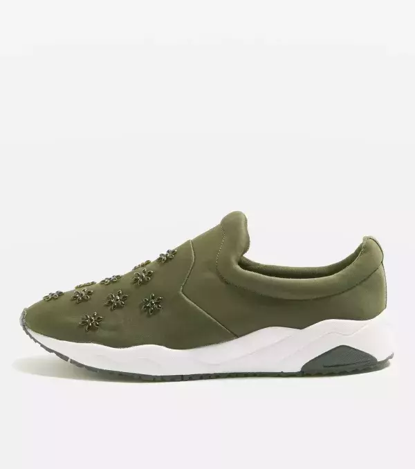 Fun trainer patterns without laces.