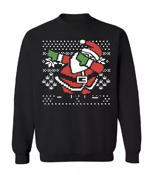 Ho! Ho! Ho! Santa's got the dance moves! You can find this sweater on Etsy for about £16.