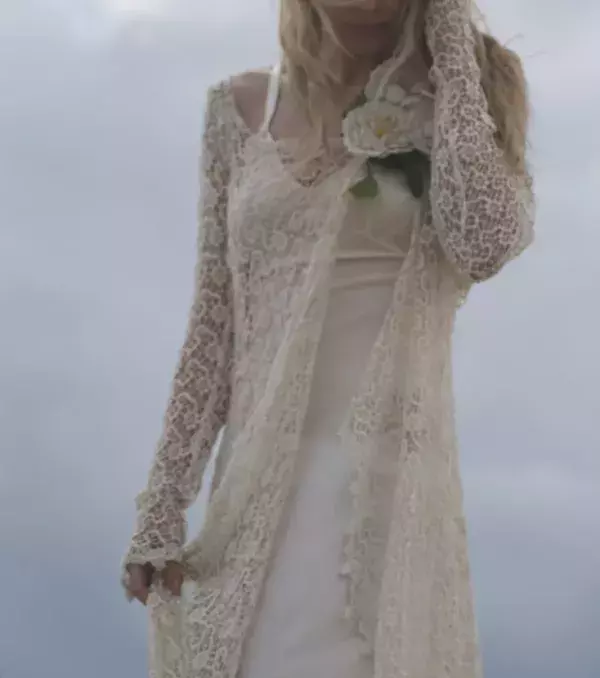 Lace wedding dress: Bohemian, Jane Bourvis