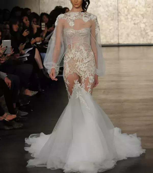 Lace wedding dress: Lingerie-inspired, Inbal Dror