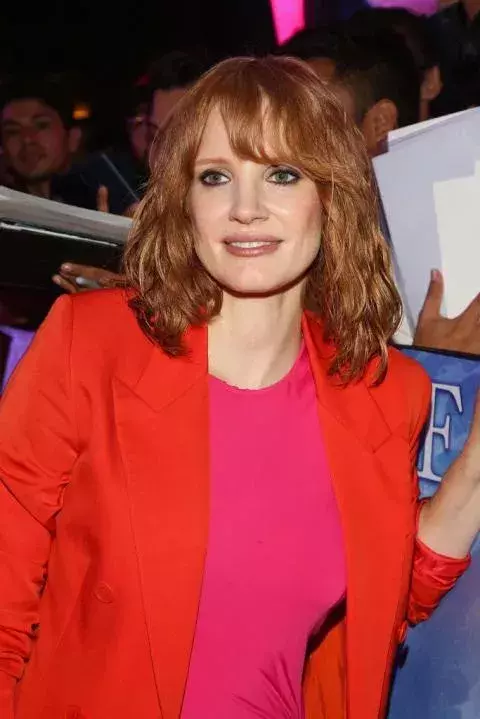Long bob with bangs           