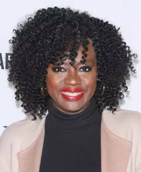 Long curly bob                    