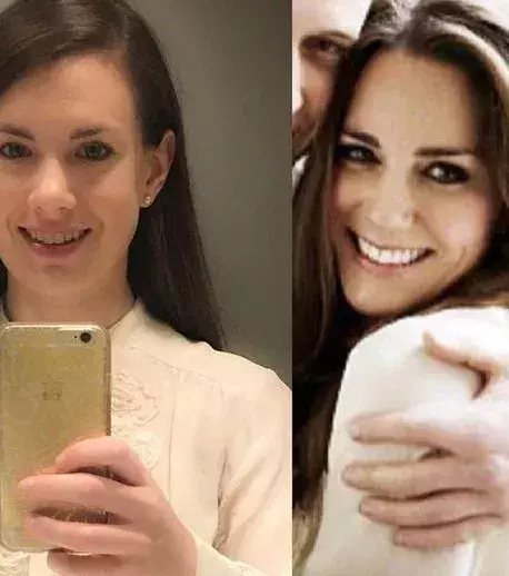 Mallory is wearing an exact replica of this long-sleeved blouse.