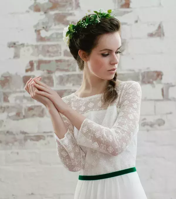 Original wedding ideas: Greenery accessories for a winter wedding
