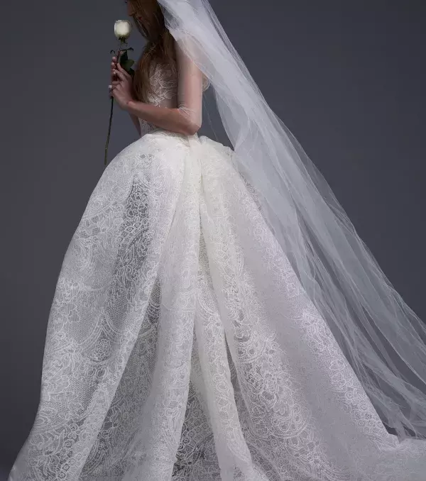 Princess-style wedding dress: Vera Wang, 'Juliette'