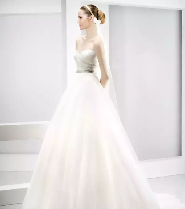 Strapless princess wedding dress - Jesus Peiro