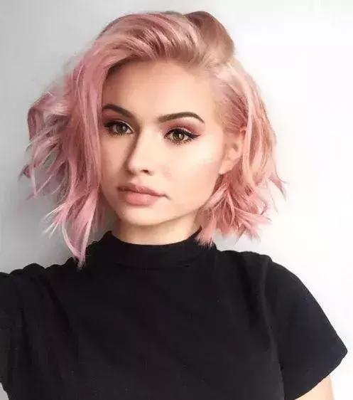Try something completely wild by colouring your hair PINK. You will surely stand out with style!