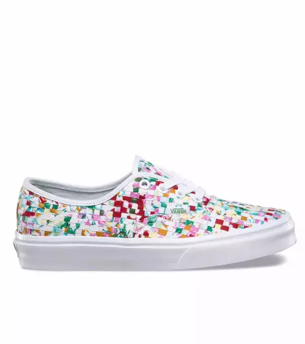 Vans with a cute multi-coloured pattern anyone?