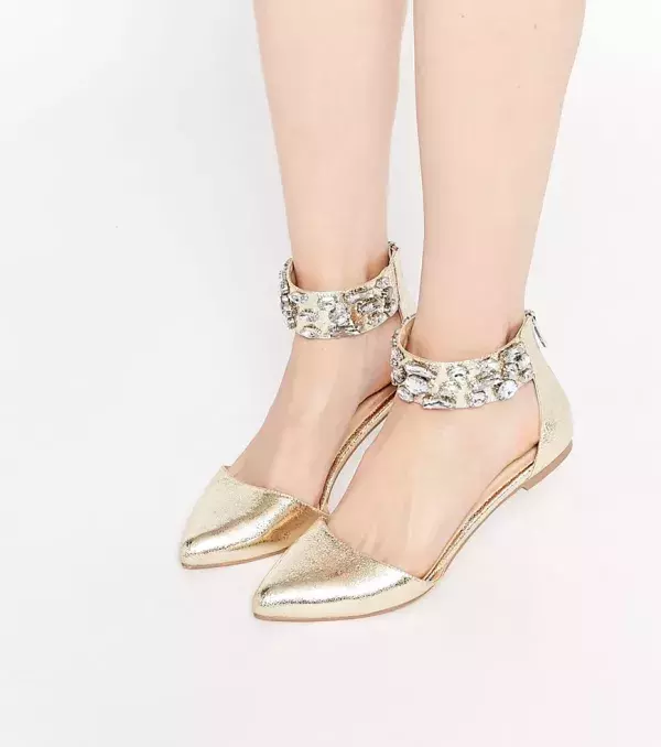 Wedding shoes: Asos, £35