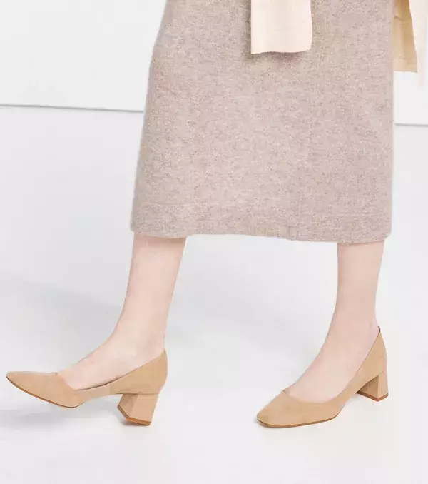 Wedding shoes: Zara, £35