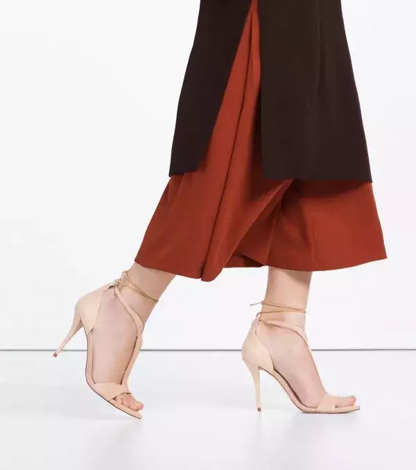 Wedding shoes: Zara, £44