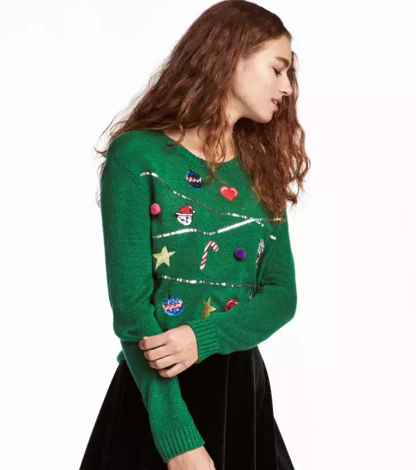 Is your favourite colour green? If so, you can find this cute jumper at H and M for only £18!