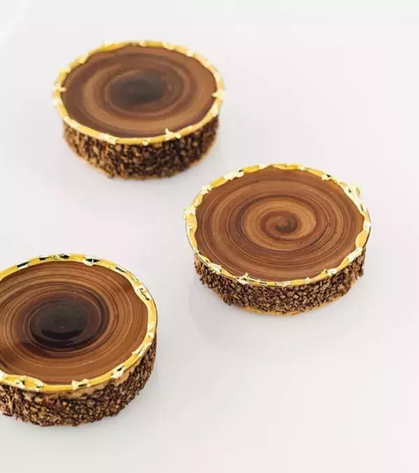 These black forests are full of pretty swirls.