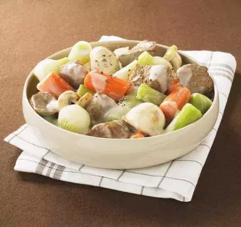 A vegetable and meat stew