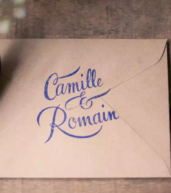 Calligraphy for your invitations is sincere