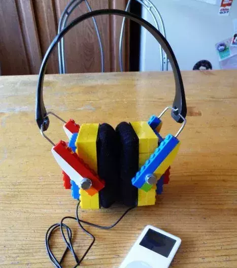 Decorative headphones
