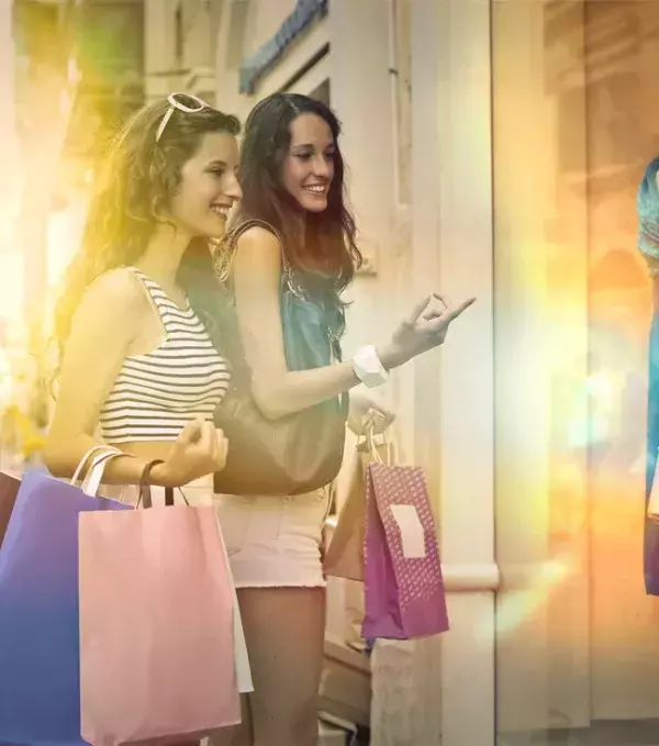 Hen party ideas: a city shopping spree