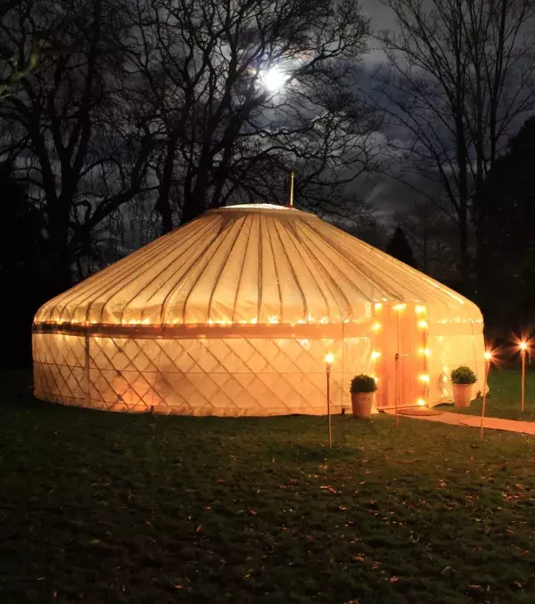 Hen party ideas: a weekend in a luxury yurt