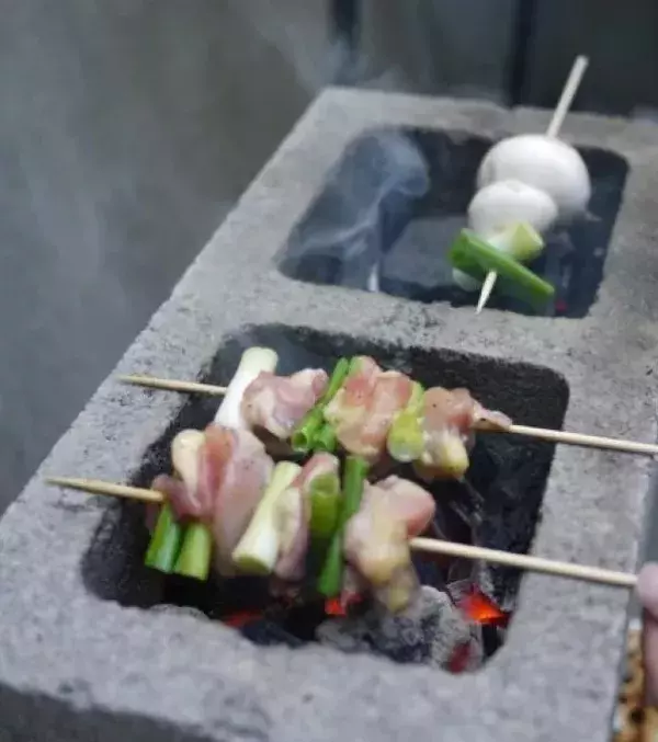 How about a mini BBQ station where you can cook your favourite shish kebabs? Yum!