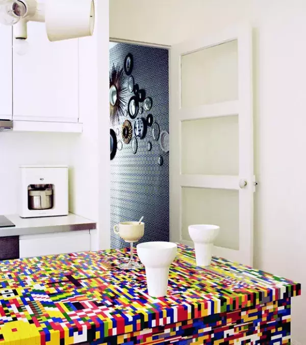 A kitchen counter