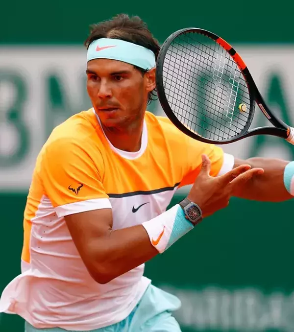Left-handers make excellent tennis players – 40% of the top tennis players are left-handed, including Rafael Nadal.