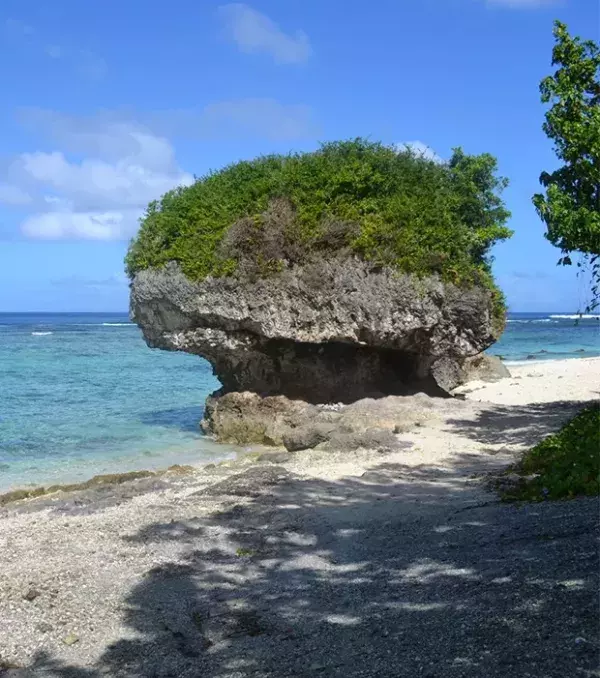 There are amazing tourist attractions and stone structures on Guam. After all, a majority of the economy comes from tourism!